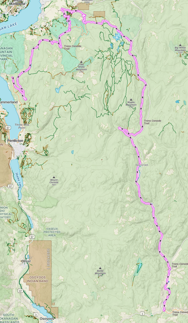 Kettle Valley Railway: Naramata to Rock Creek
