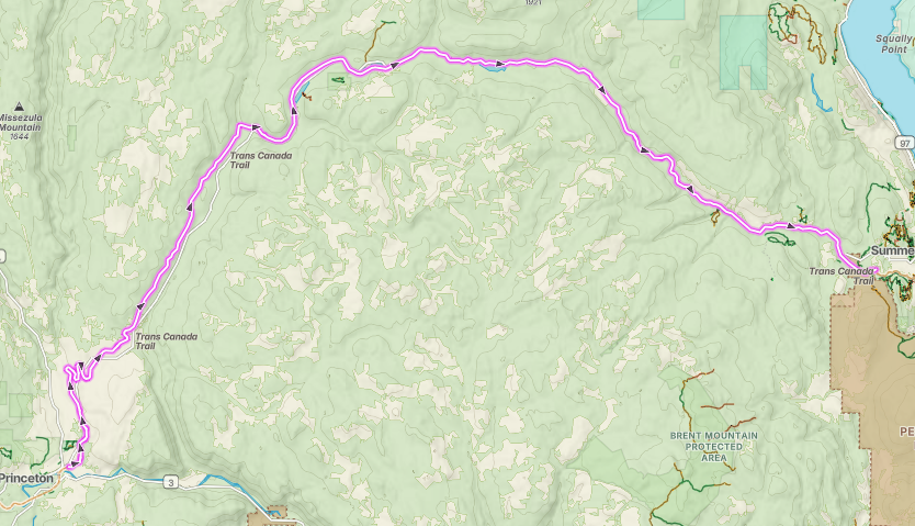 Kettle Valley Railway: Princeton to Summerland